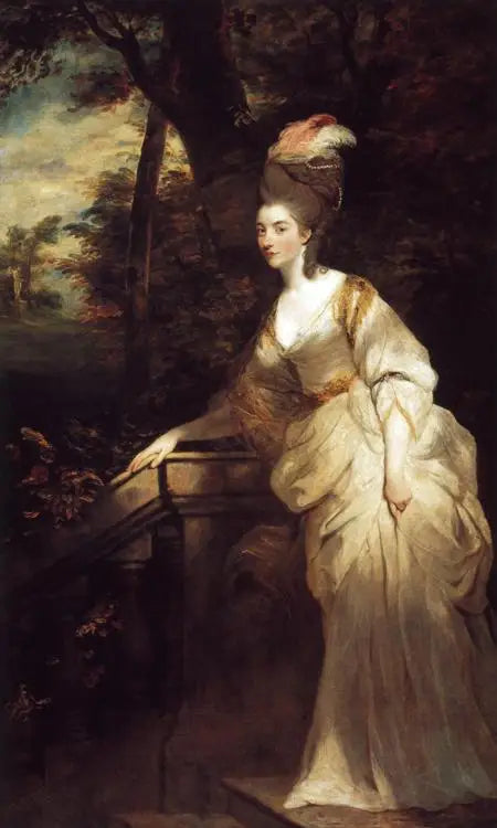Georgiana, Devonshire Düşesi Portresi - Joshua Reynolds