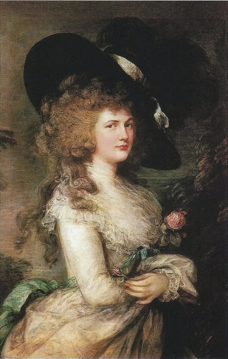 Georgiana, Devonshire Düşesi Portresi - Thomas Gainsborough