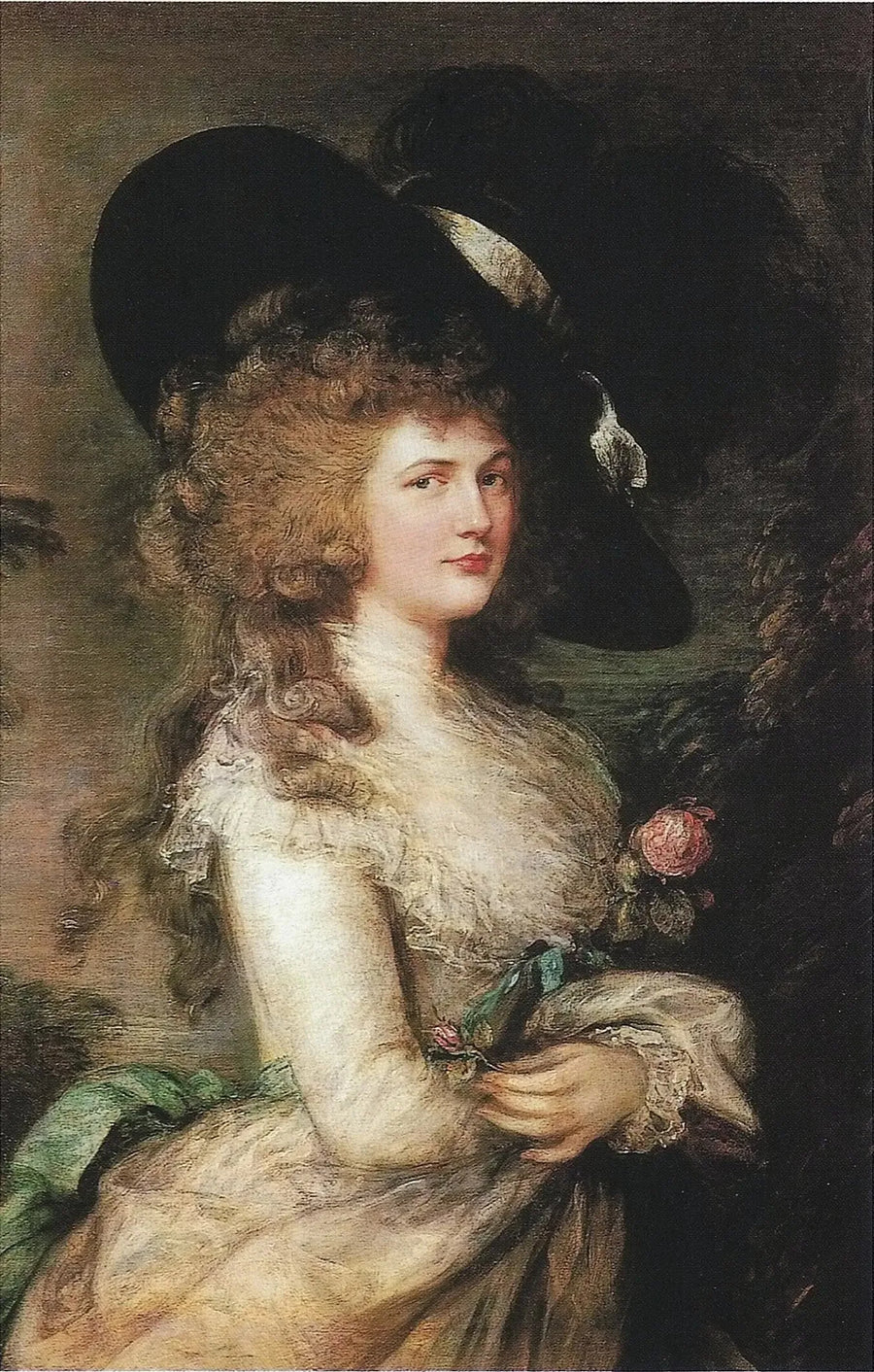 Georgiana, Devonshire Düşesi Portresi - Thomas Gainsborough