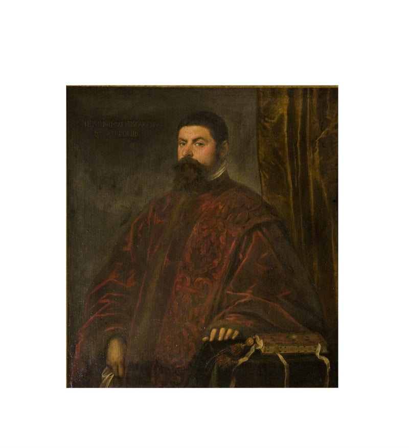 Geronimo Foscarini portresi, Saint-Marc mütevellisi - Jacopo Tintoretto