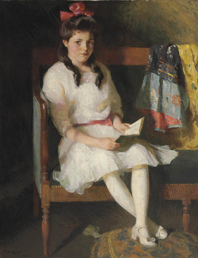 Gertrude Russell Portresi - Frank Weston Benson