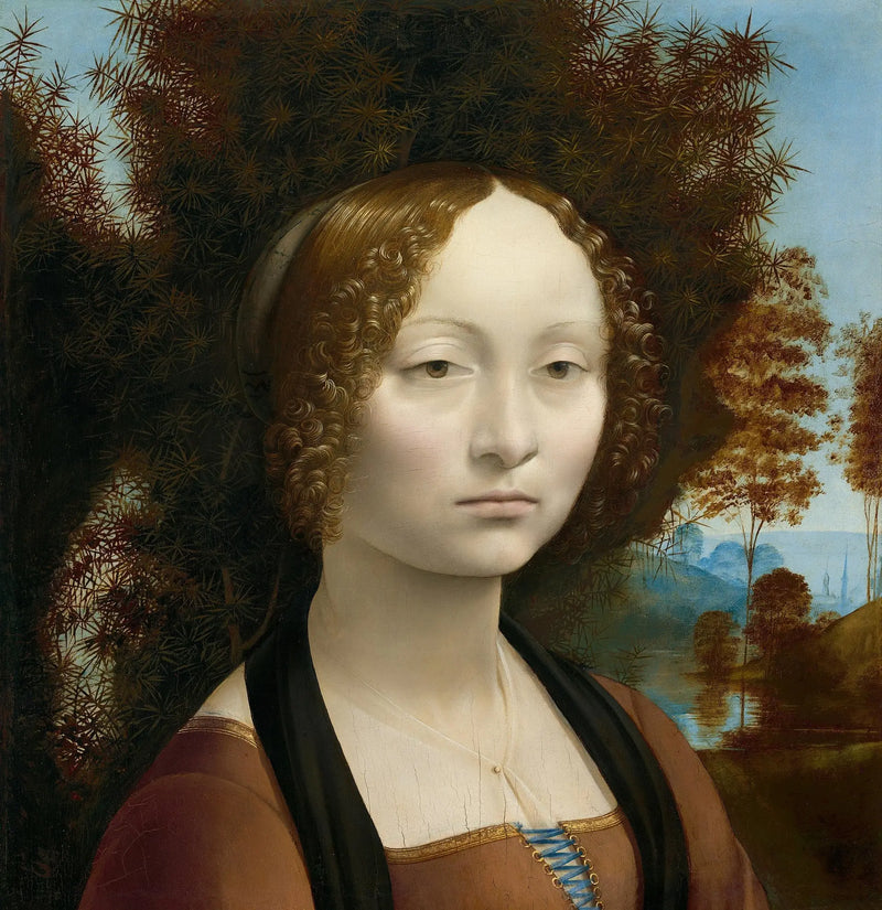 Ginevra de' Benci Portresi - Leonardo da Vinci