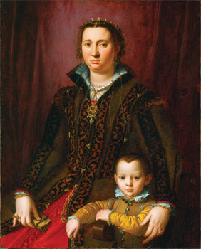 Giovanna Chevara ve Giovanni Montalvo Portresi - Bronzino