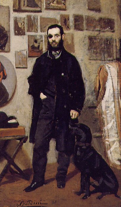 Portrait de Giuseppe Abbati - Giovanni Boldini