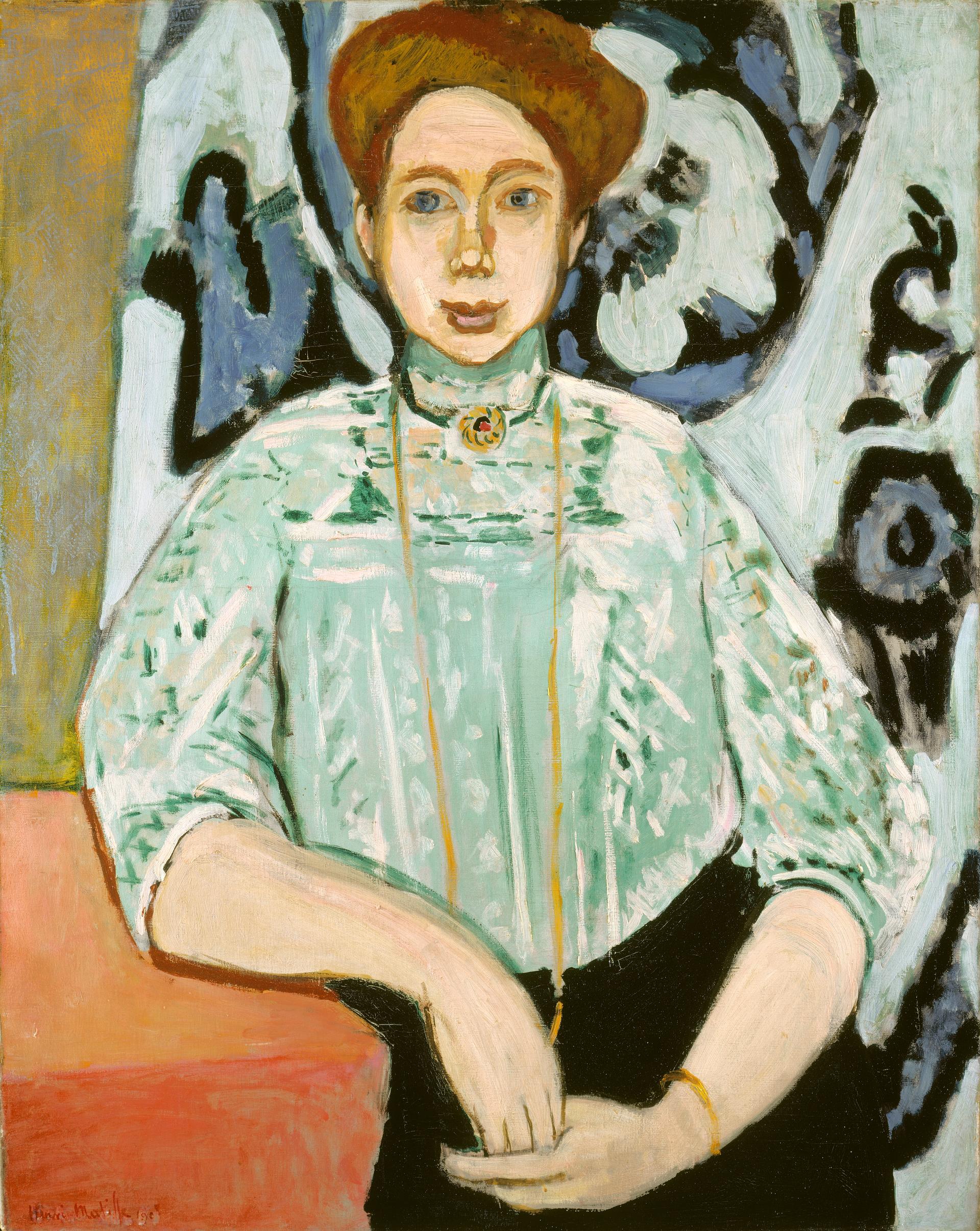 Reproduction du tableau « Portrait de Greta Moll - Henri Matisse » par Alpha Reproduction en peinture à l’huile
