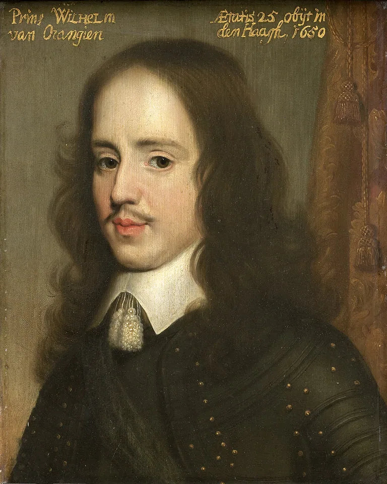 Guillaume II'nin Portresi (1626-1650), Orange Prensi - Gerrit van Honthorst