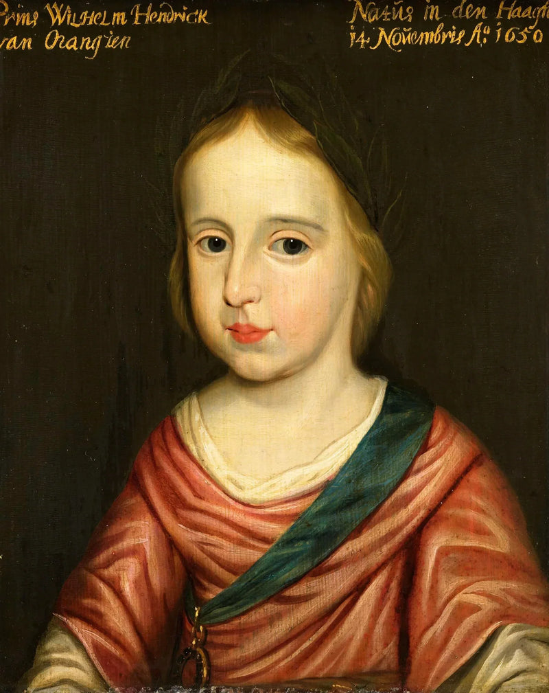 Guillaume III Portresi (1650-1702), Orange Prensi - Gerrit van Honthorst