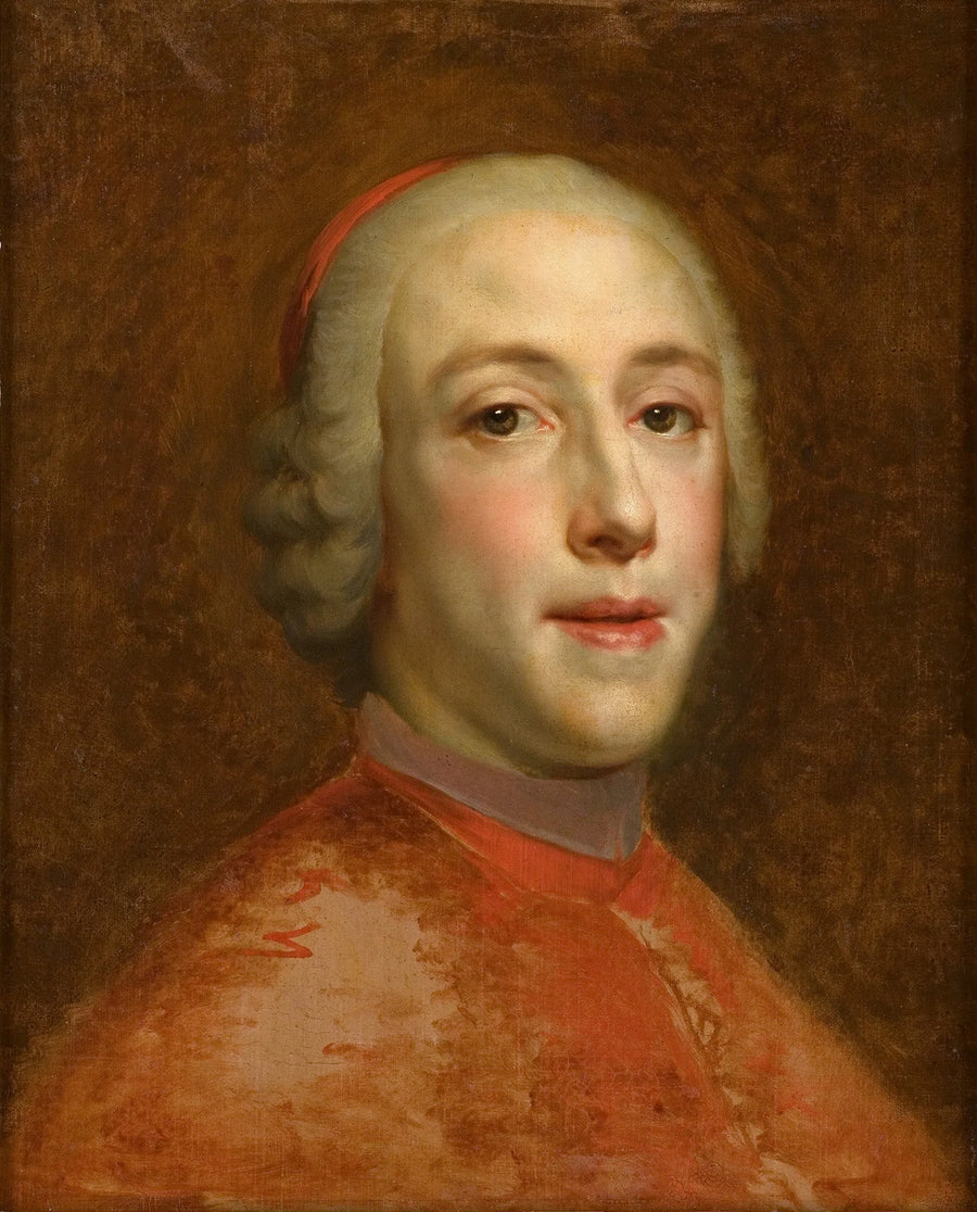 Henri Édouard Stuart portresi, kardinal York Dükü - Anton Raphael Mengs