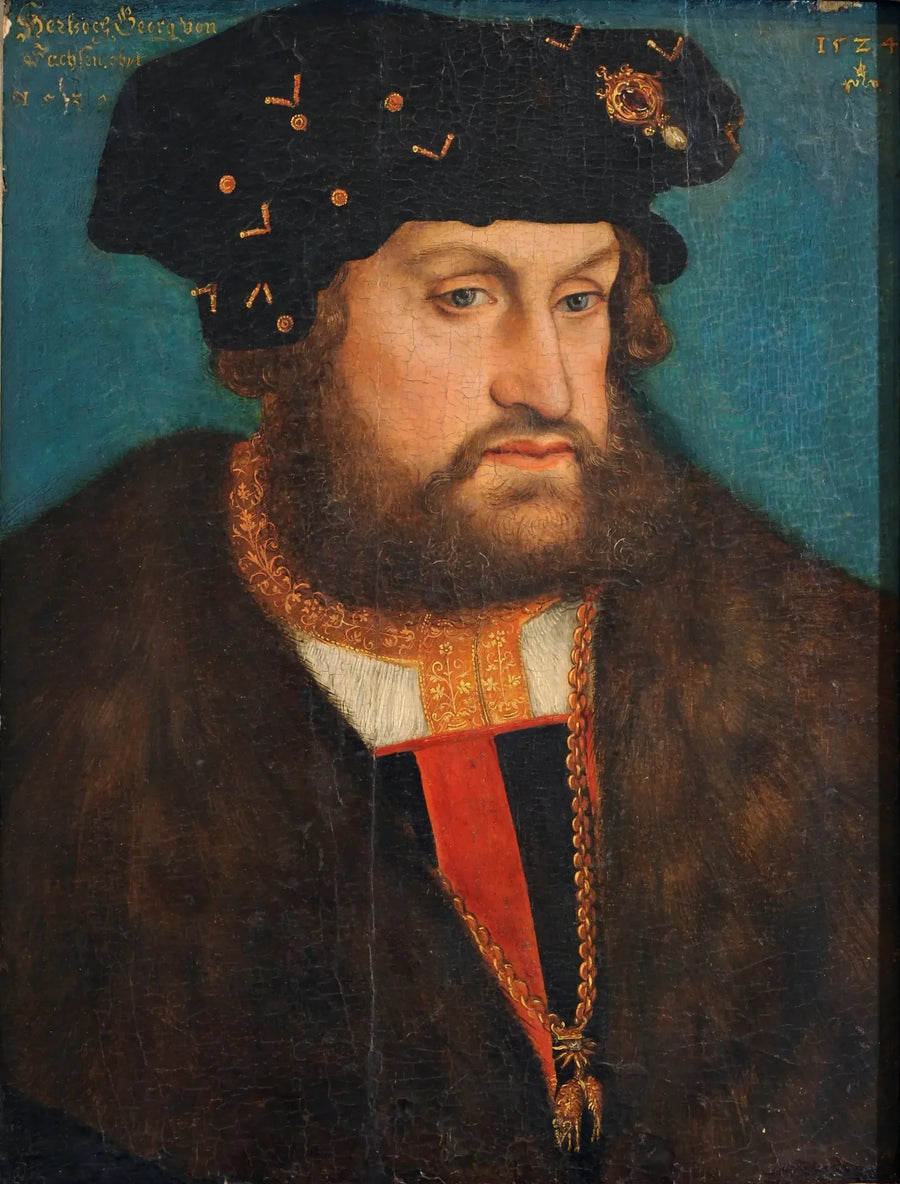 Herzog Georg c. Sachsen Portresi - Lucas Cranach the Elder