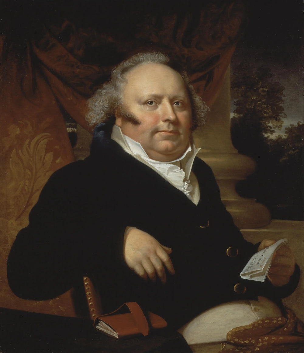 Portrait de Jacob Gerard Koch - Rembrandt Peale - Alpha Reproduction