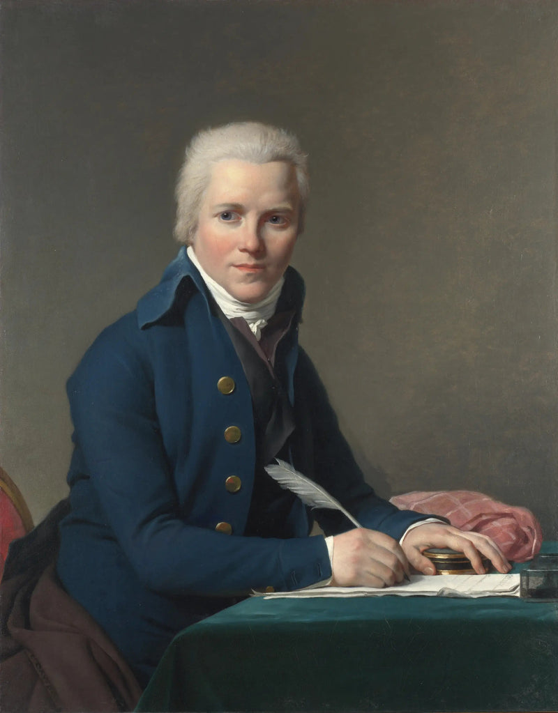 Jacobus Blauw Portresi - Jacques-Louis David