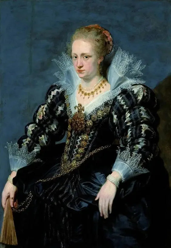 Jacqueline de Caestre Portresi. - Peter Paul Rubens