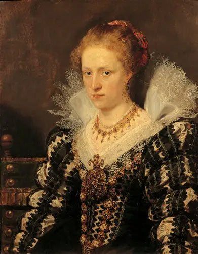 Jacqueline van Caestre portresi, Jean Charles de Cordes'in eşi - Peter Paul Rubens