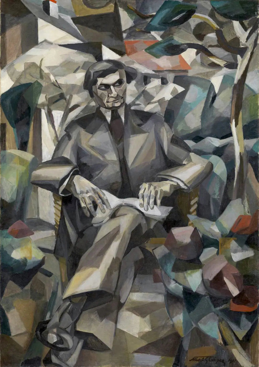 Jacques Nayral Portresi - Albert Gleizes