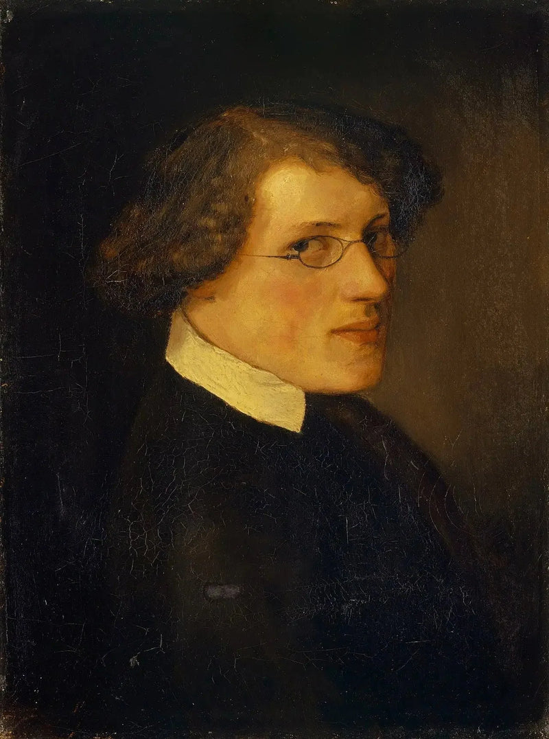 Jakob Mähly Portresi - Arnold Böcklin