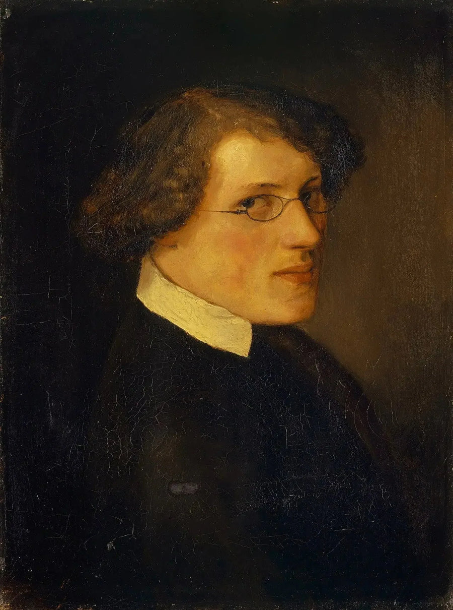 Jakob Mähly Portresi - Arnold Böcklin