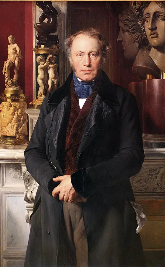 James-Alexandre Kontu Pourtalès-Gorgier Portresi - Paul Delaroche