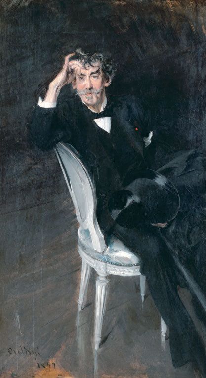 Portrait de James McNeill Whistler - Giovanni Boldini