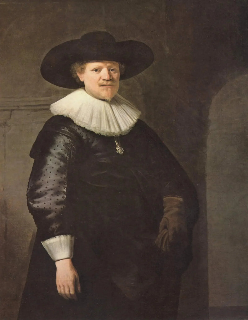 Jan Harmensz. Krul Portresi - Rembrandt