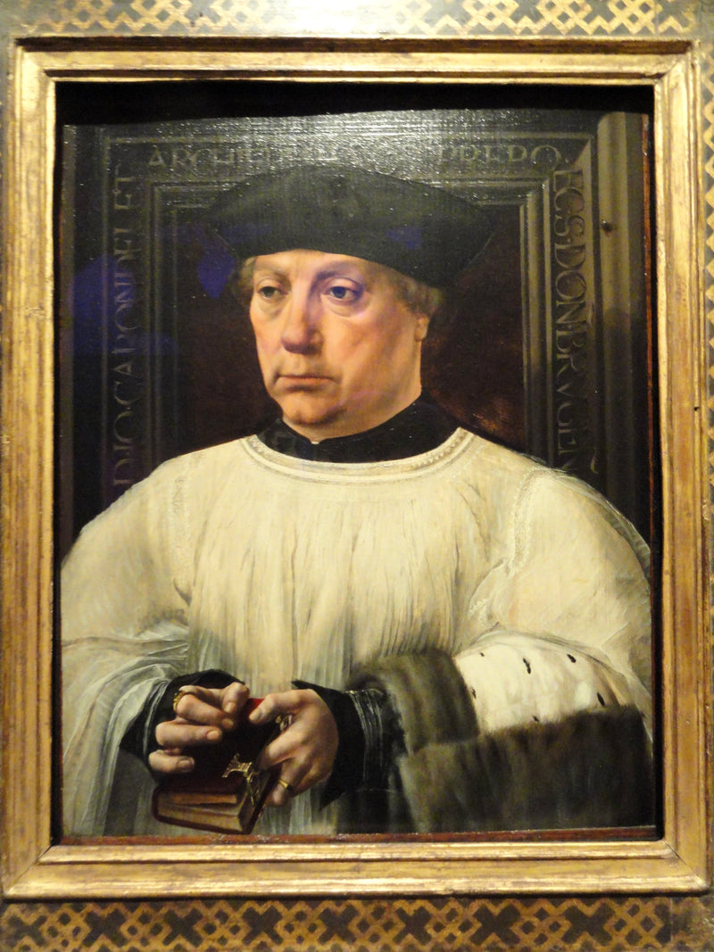 Jean Carondelet Portresi - Jan Gossaert