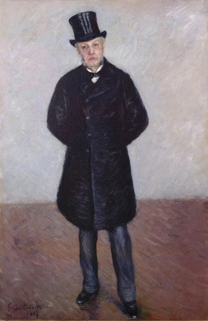Jean Daurelle'in Tam Boy Portresi - Gustave Caillebotte
