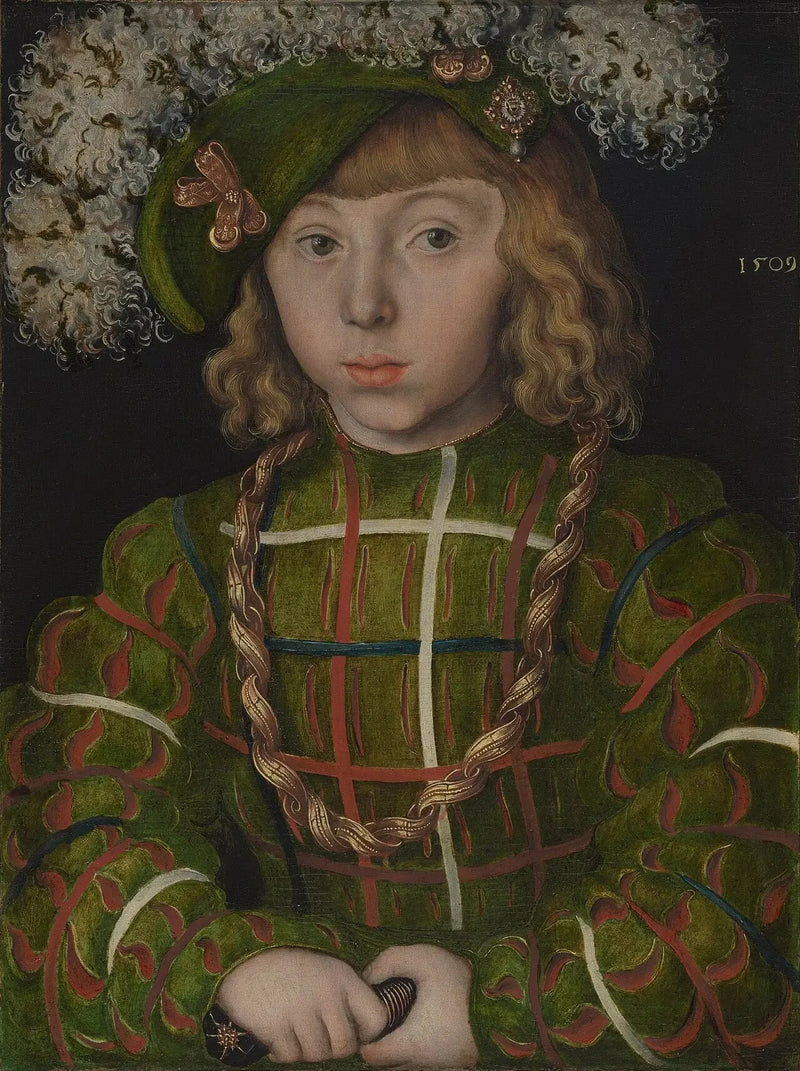 Saxe Jean-Fredéric I Portresi - Lucas Cranach the Elder