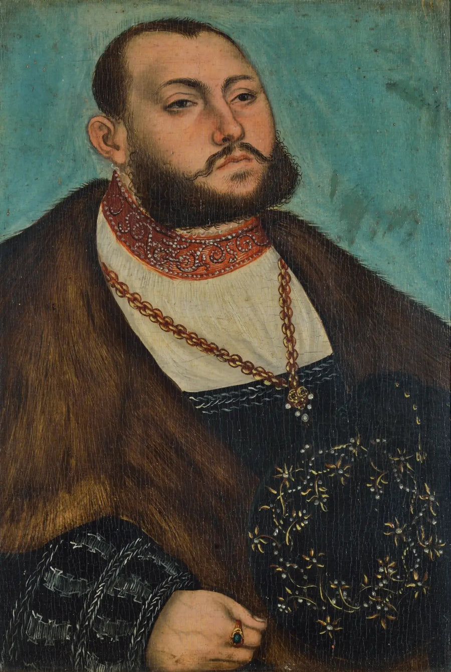 Saxe Electoru Jean Frédéric'in Portresi - Lucas Cranach the Elder