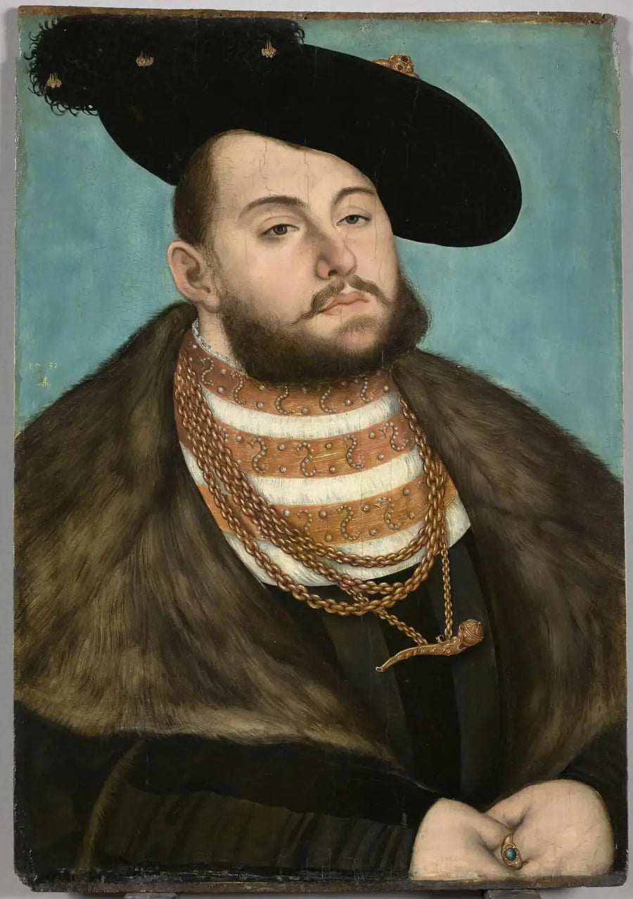 Jean-Frédéric le Magnanime Portresi - Lucas Cranach the Elder