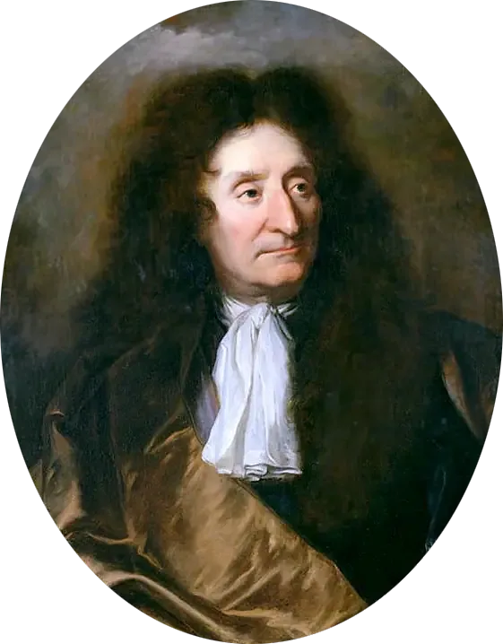 Jean de La Fontaine Portresi (1621-1695), şair - Hyacinthe Rigaud