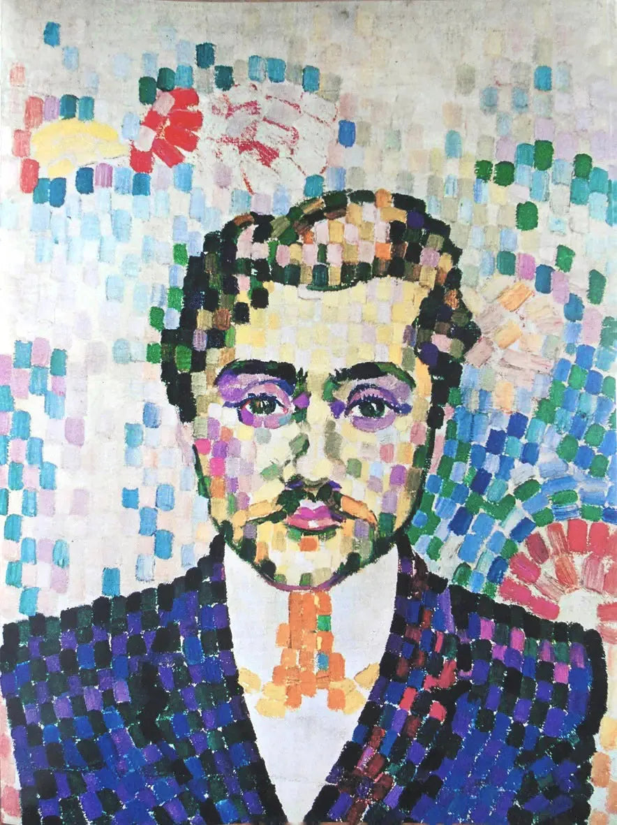 Jean Metzinger Portresi - Robert Delaunay