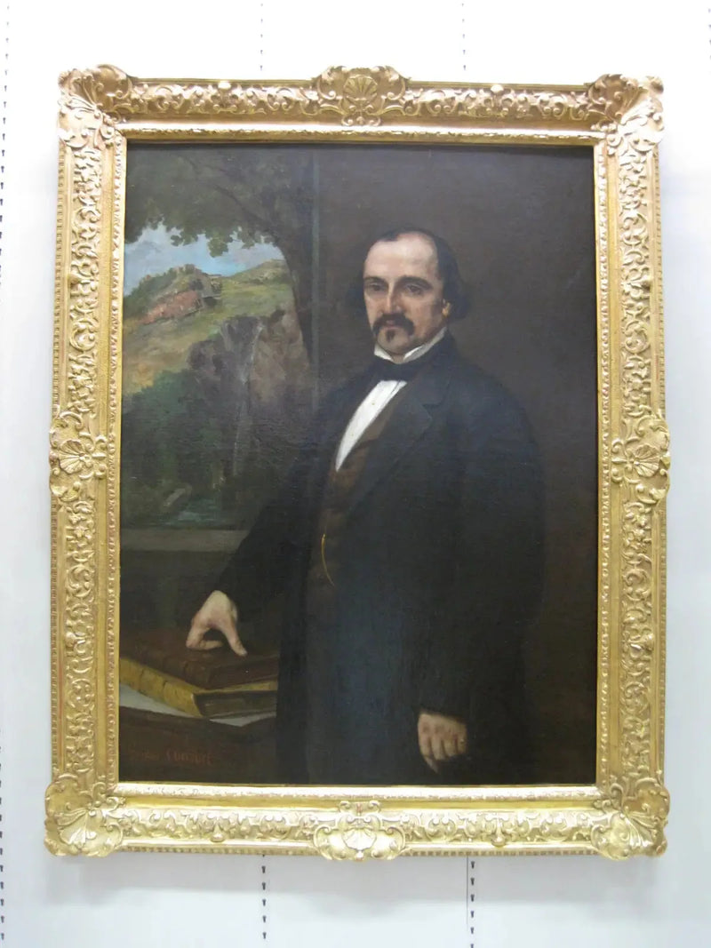 Jean Paul Mazaroz Portresi - Gustave Courbet