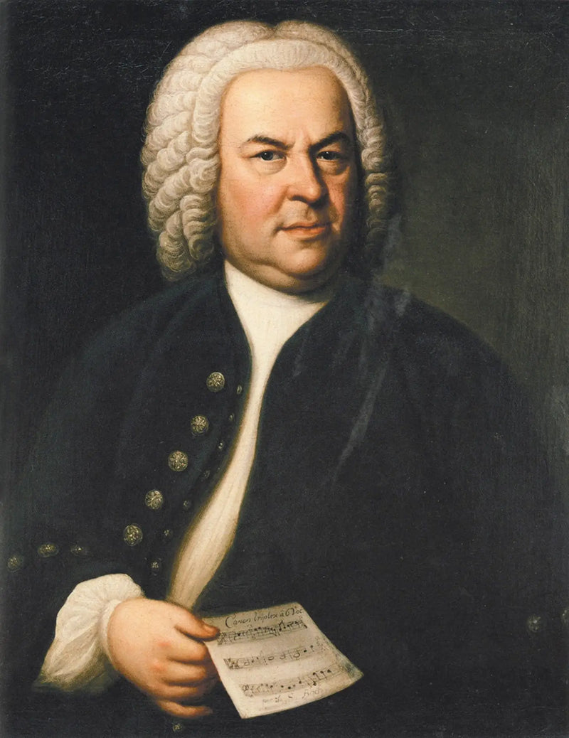 Jean-Sébastien Bach Portresi - Elias Gottlob Haussmann