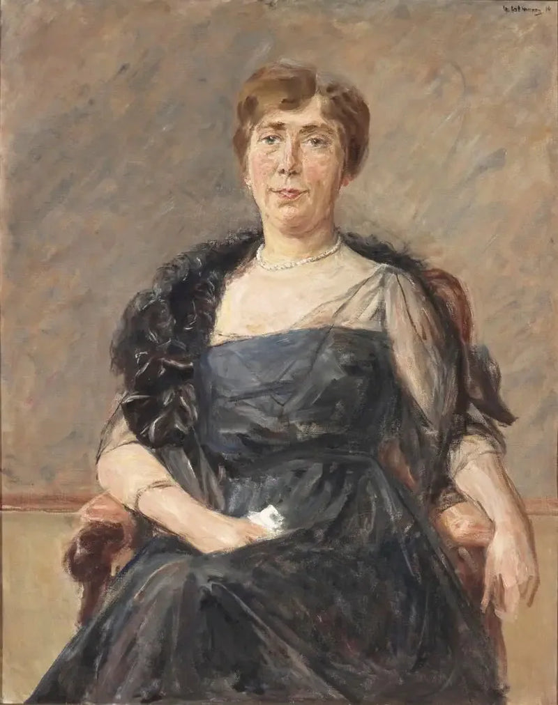 Jeanette Cornelia A. Onnes van Nijenrode-Cockuijt Portresi (1883-1936) - Max Liebermann