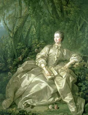 Portrait de Jeanne-Antoinette Poisson, marquise de Pompadour - François Boucher