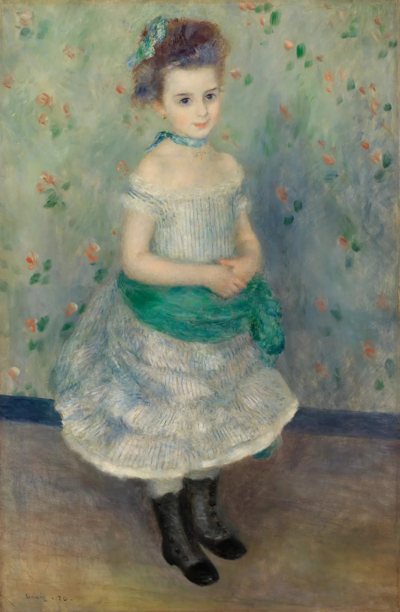 Jeanne Durand-Ruel Portresi (Mlle. J. Portresi) - Pierre-Auguste Renoir