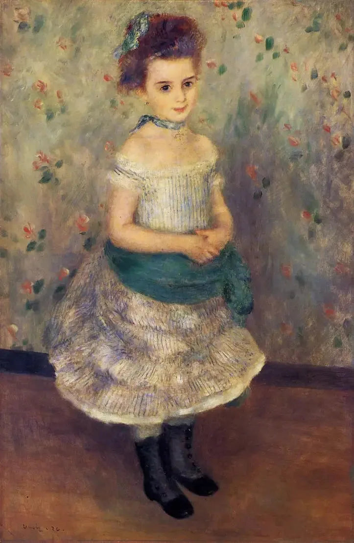 Jeanne Durand-Ruel Portresi (Mlle. J. Portresi) - Pierre-Auguste Renoir