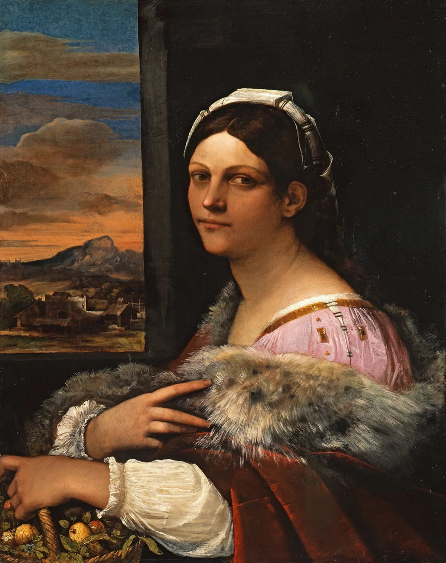 Genç Kadın Portresi - Sebastiano del Piombo