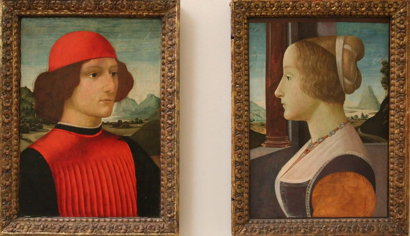 Genç Kadın Portresi - Domenico Ghirlandaio