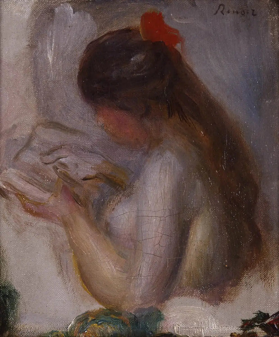 Genç Kızın Portresi - Pierre-Auguste Renoir