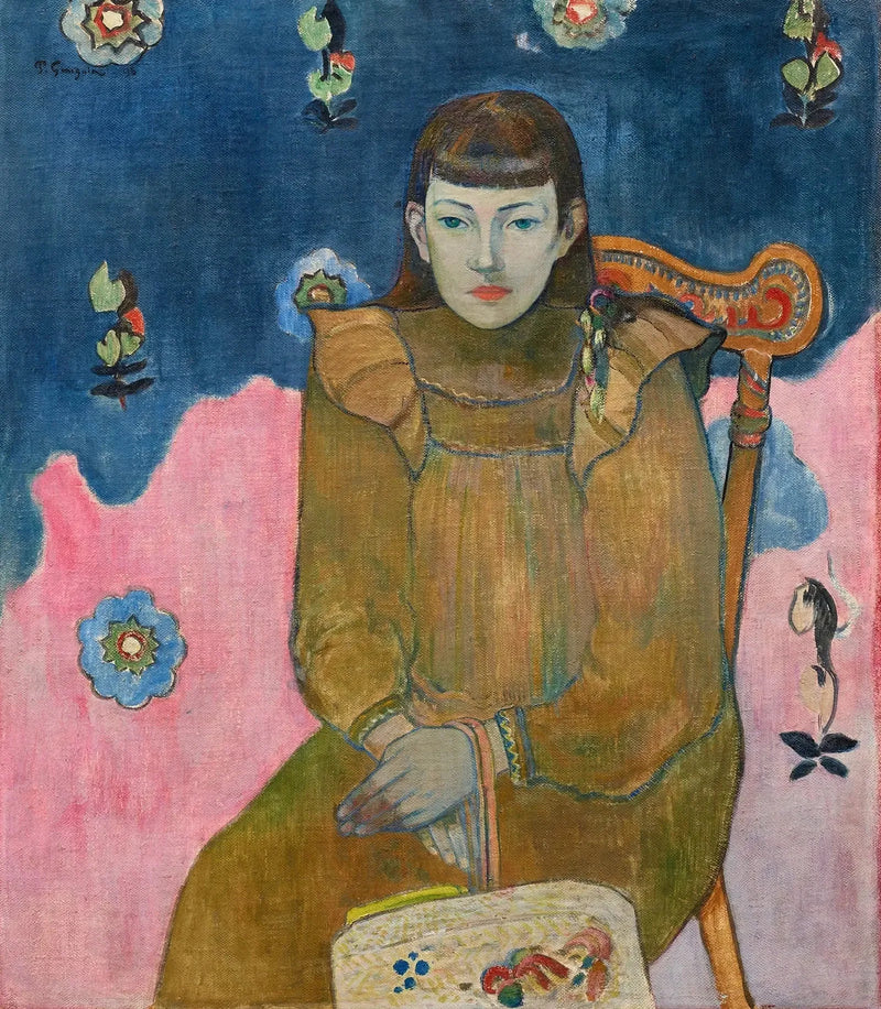 Genç Kız Portresi Vaité Goupil - Paul Gauguin