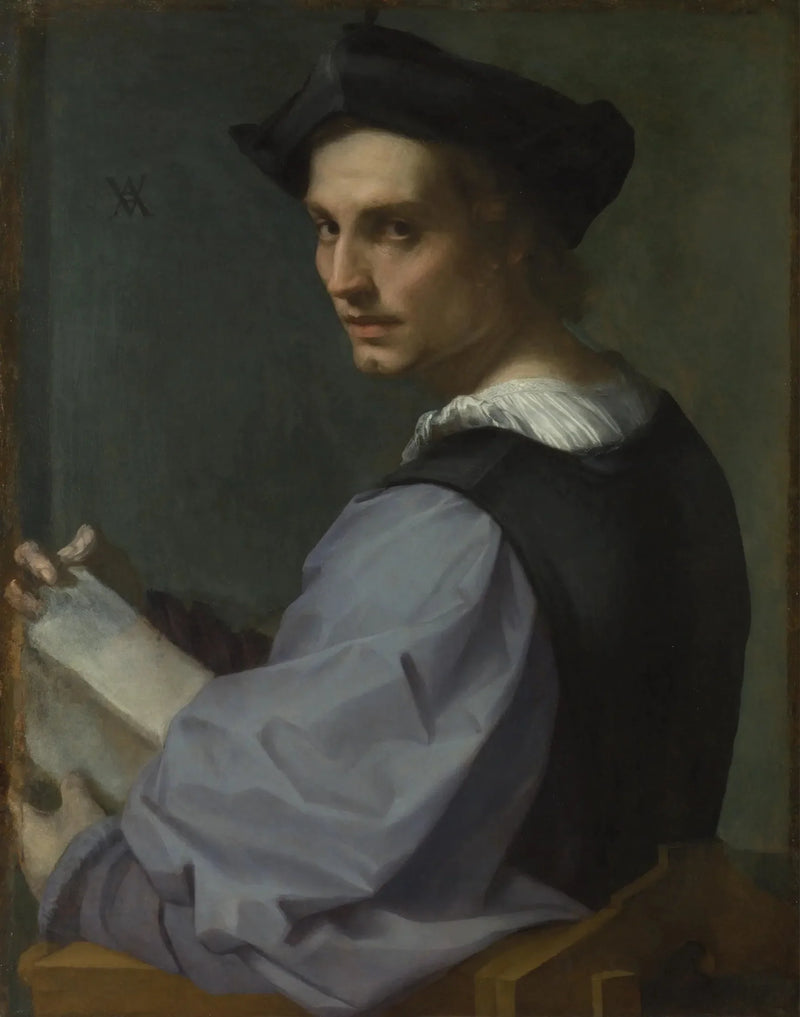 Genç Adam Portresi - Andrea del Sarto