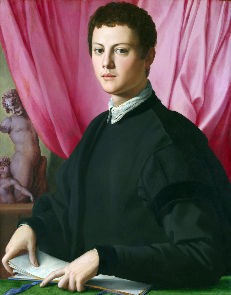 Genç Adam Portresi - Bronzino