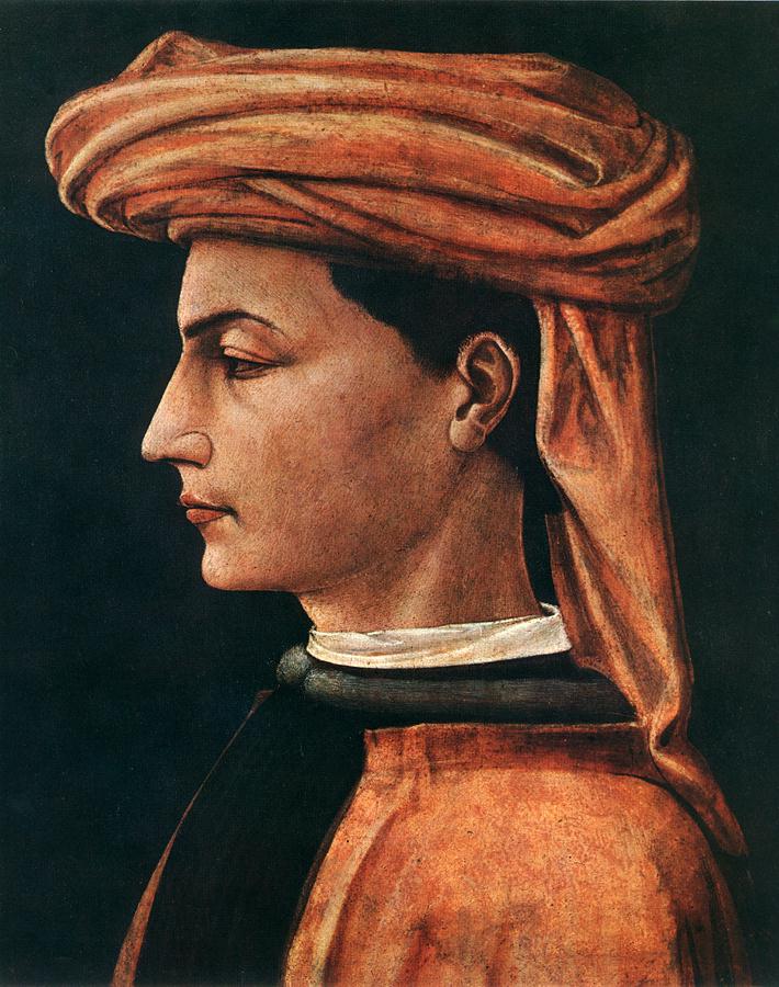 Genç Adam Portresi - Domenico Veneziano