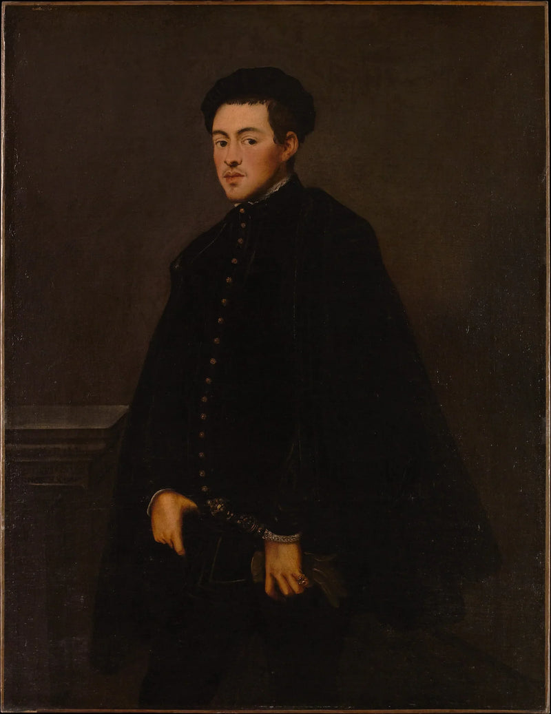 Genç Adam Portresi - Jacopo Tintoretto