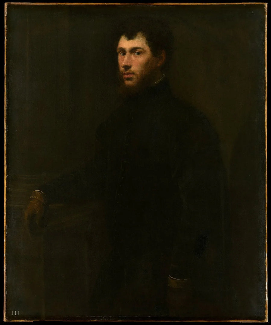 Genç Adam Portresi - Jacopo Tintoretto