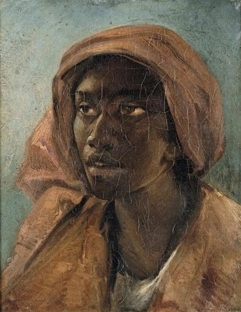 Genç Melez Portresi - Théodore Géricault