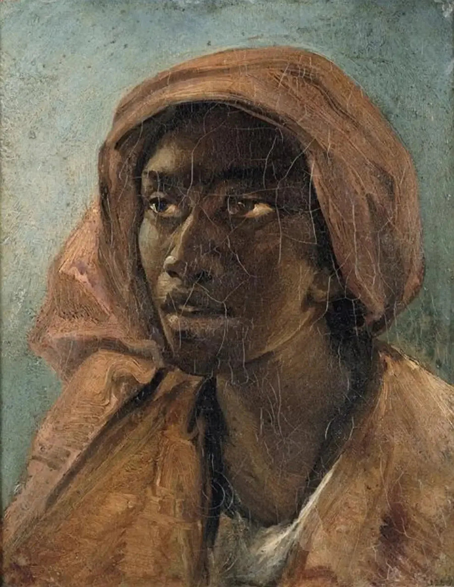 Genç Melez Portresi - Théodore Géricault