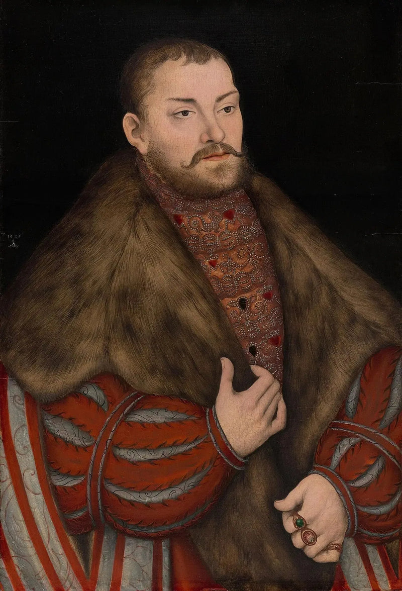 Joachim II, Brandenburg Elector'un Portresi (1505-1571) - Lucas Cranach the Elder
