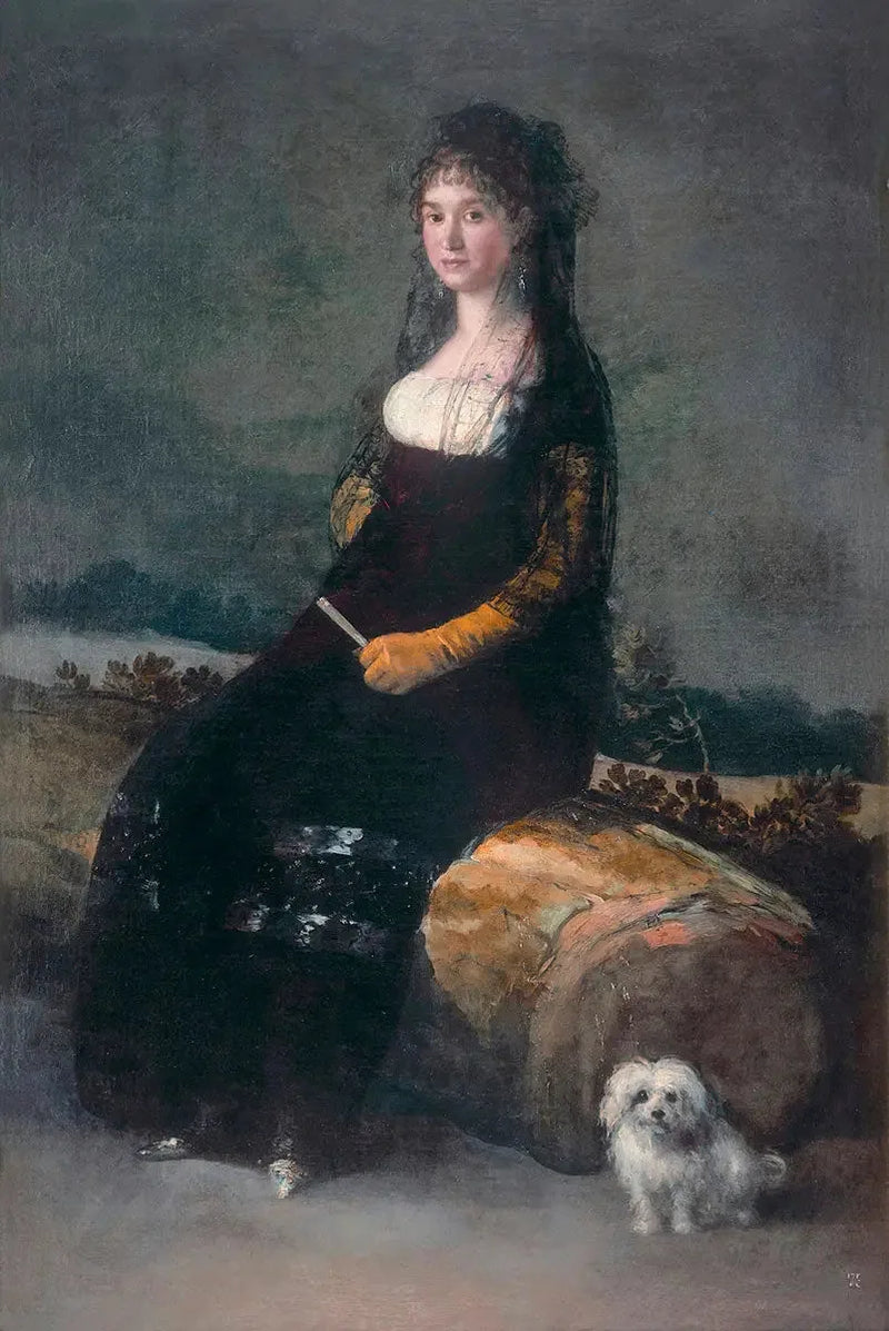 Joaquina Candado Ricarte Portresi - Francisco de Goya