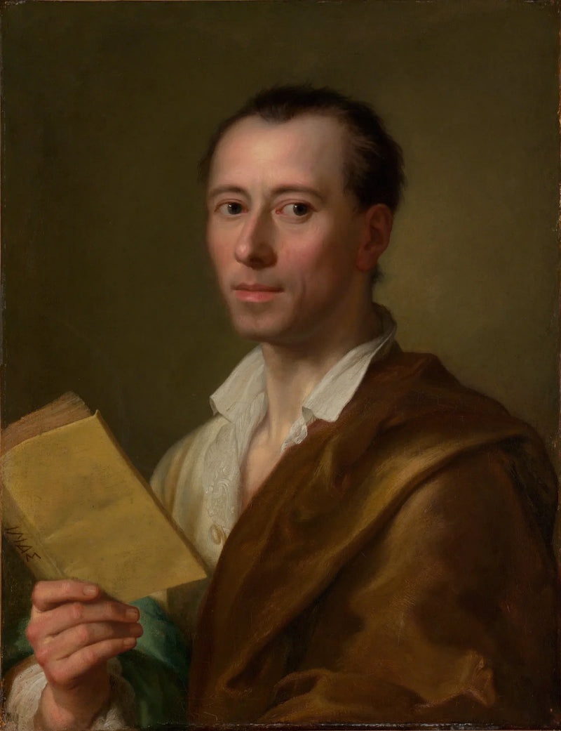 Johann Joachim Winckelmann Portresi (1717-1768) - Anton Raphael Mengs